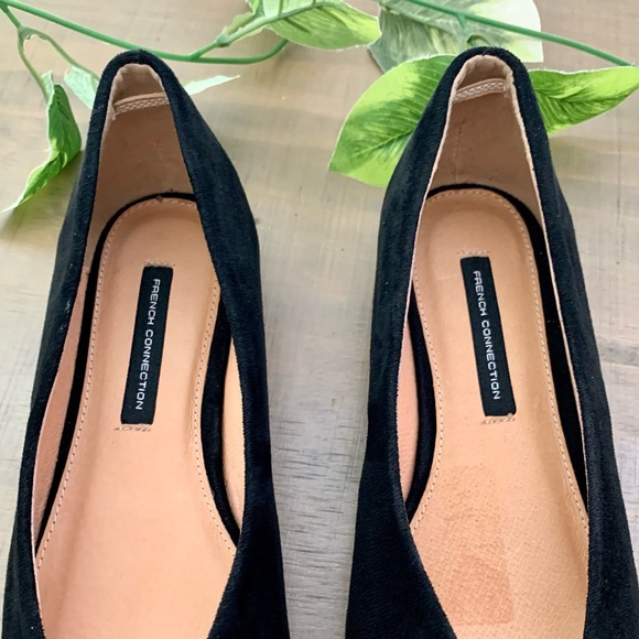 French connection point toe flats - Picture 2 of 7